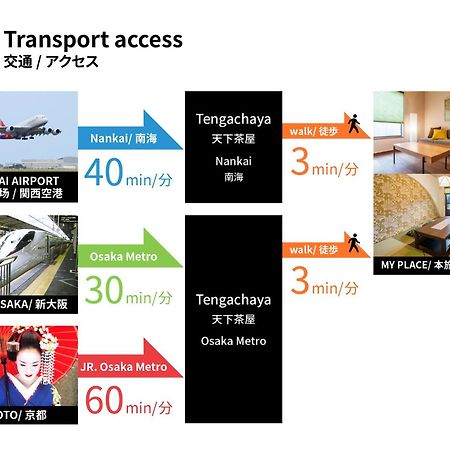 Bijou Suites Kakomi Osaka Luaran gambar